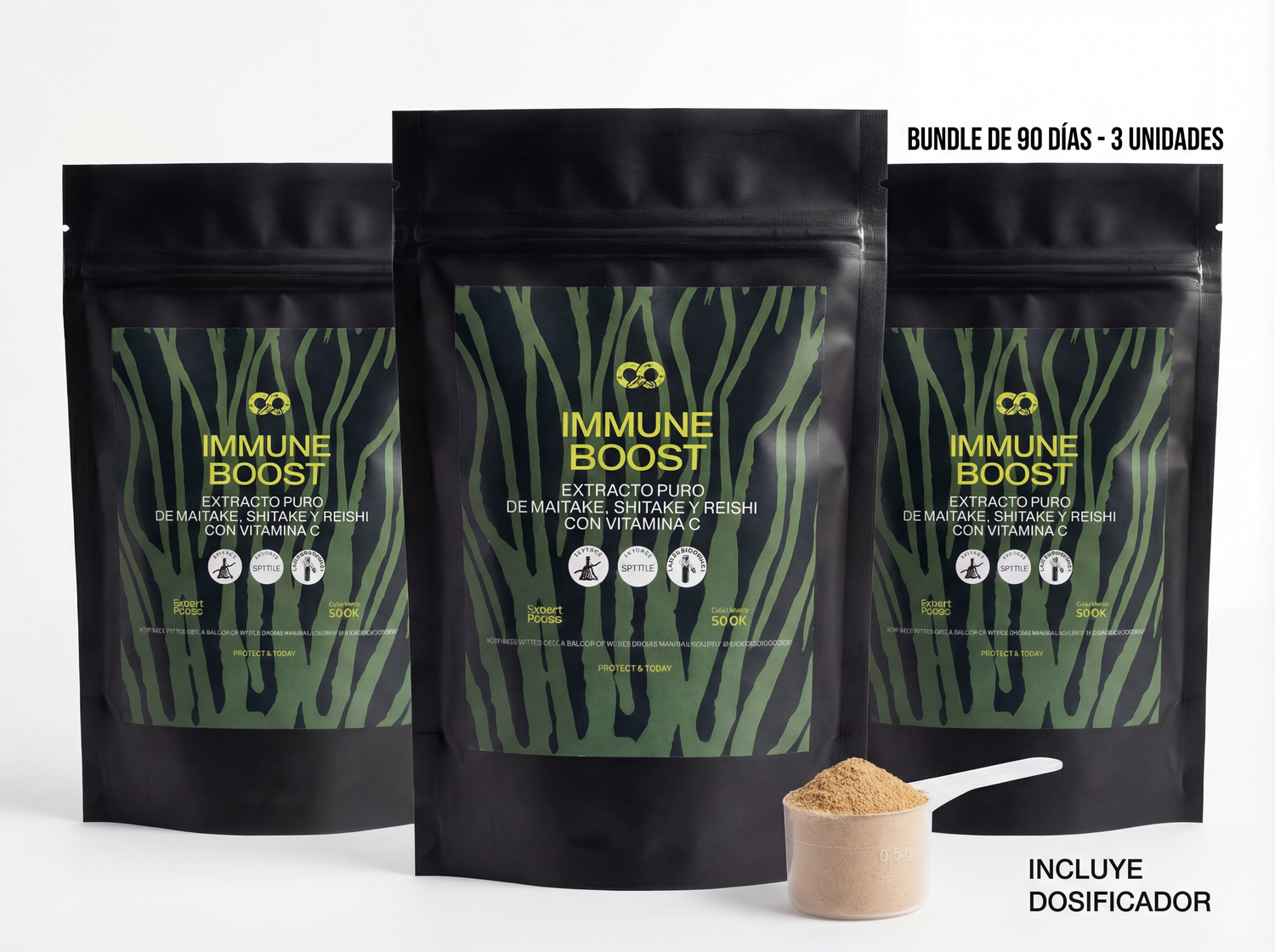 Immune Boost – extracto en polvo con adaptógenos x 30 gramos